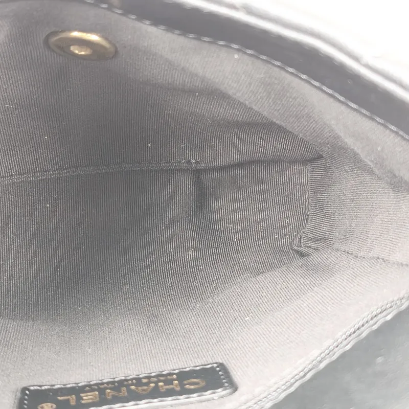 Chanel Backpack logo Backpack Black Lambskin 19 × 6 × 17 cm — detail view 2 of 13