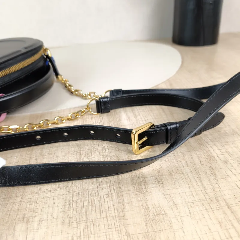 DIOR Shoulder Bag CD Signature Camera Bag Black Calfskin One Size18 × 6.5 × 11 cm — detail view 8 of 9