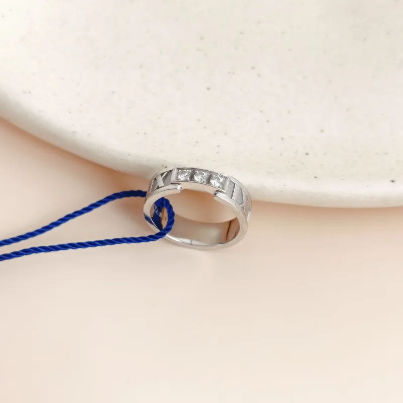 Tiffany&Co. Ring Atlas White Gold18KW hite Gold Diamond One Size50 — cover view 2 of 7