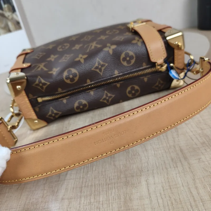 Louis Vuitton Crossbody Bag Side Trunk Box Monogram PVC Medium 23.5 × 8.5 × 16 cm — detail view 1 of 12