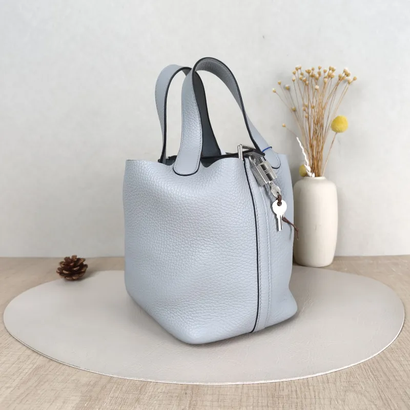 Hermès Top Handle Bag Picotin Lock 18 18 8U TC Calfskin Small 18 × 13 × 18 cm K — cover view 5 of 5