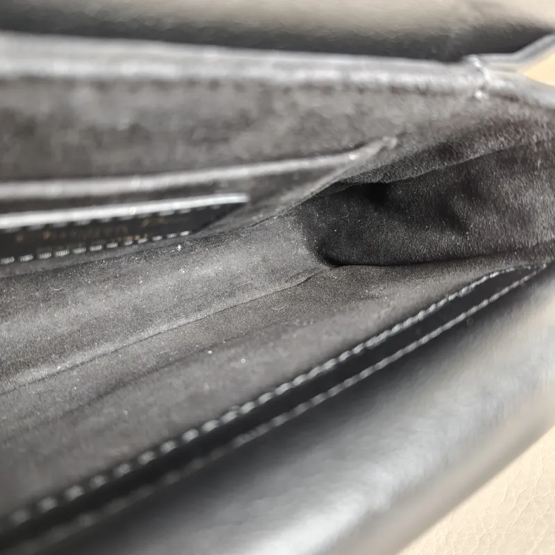 DIOR Crossbody Bag Jolie Top Handle Pearl Crossbody Bag Black Calfskin Mini 19 × 7 × 12 cm — detail view 2 of 12