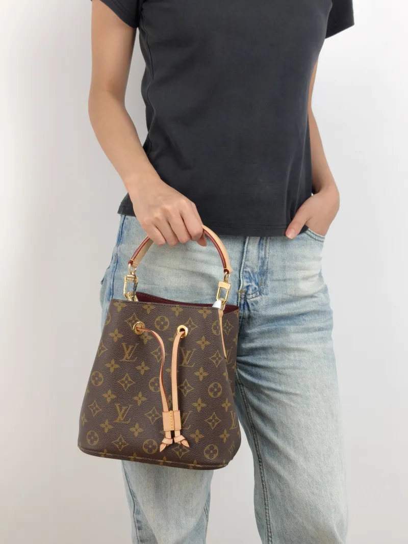 Louis Vuitton Crossbody Bag NÉONOÉ Bucket Bag BB Monogram PVC BB 20 × 13 × 20 cm — on-model view 2 of 3