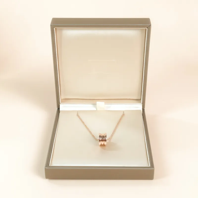 Bvlgari Necklace B.ZERO1Collection Necklace Rose Gold 18KR ose Gold One Size 45cm — cover view 2 of 9