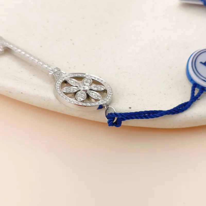 Tiffany&Co. Necklace Keys Collection Necklace Pendant PT950Diamond One Size 5.1cm Pendant โ cover view 6 of 6