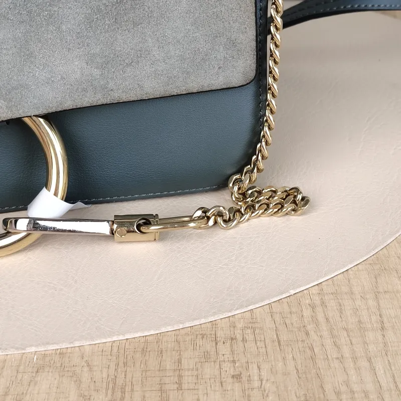 Chloé Crossbody Bag Crossbody Bag Blue Suede One Size24 × 4 × 14 cm — detail view 7 of 13