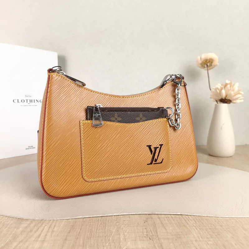 Louis Vuitton Crossbody Bag MARELLE Epi Embossed Calfskin Small 25 × 8 × 15 cm — cover view 4 of 5