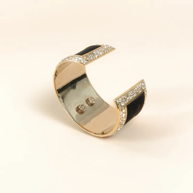 Chanel Bangle c Bangle Black Gold One Size 3.9cm — cover view 2 of 6
