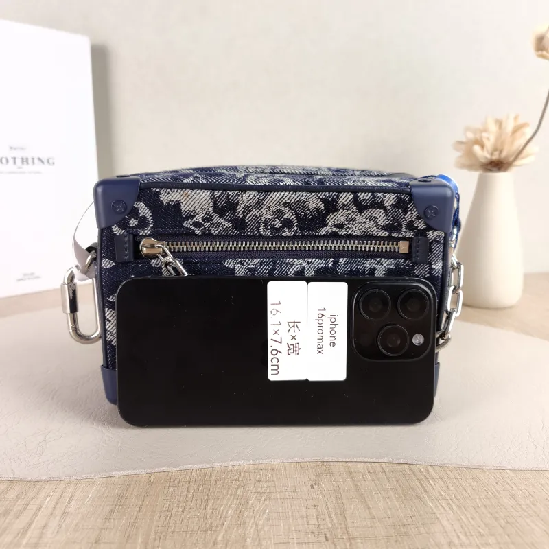 Louis Vuitton Crossbody Bag SOFT TRUNK Box Black PVC Mini 18.5 × 8 × 13 cm — cover view 2 of 5
