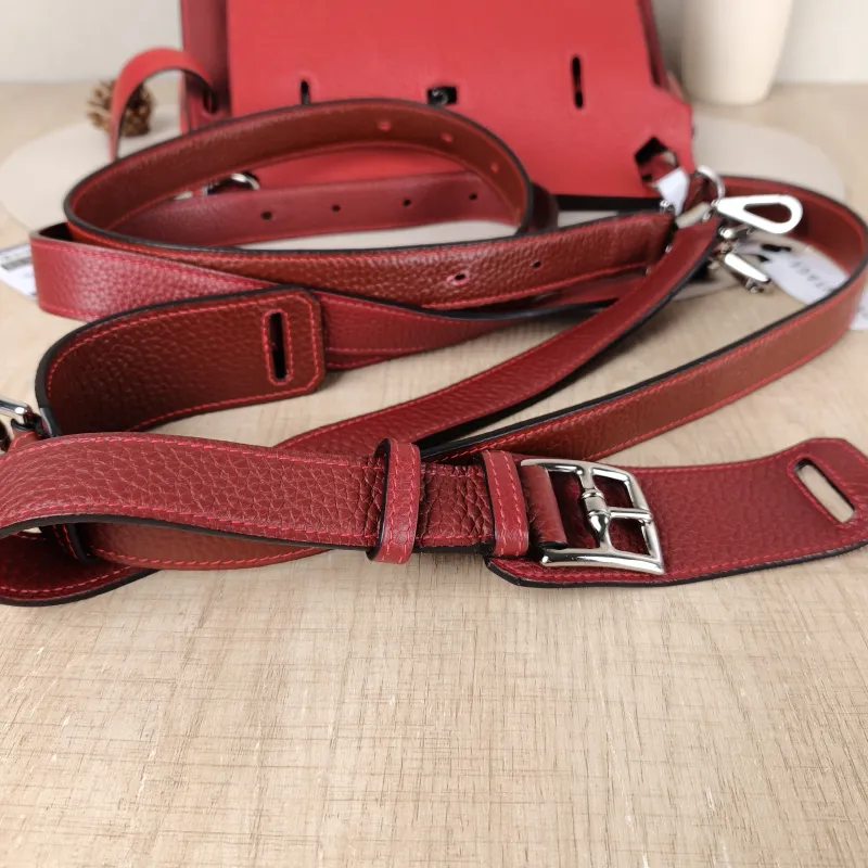 Hermès Crossbody Bag Jypsiere 28S5 Taurillon Clemence TC Calfskin Small28 × 12.5 × 23.5 cm — detail view 13 of 13