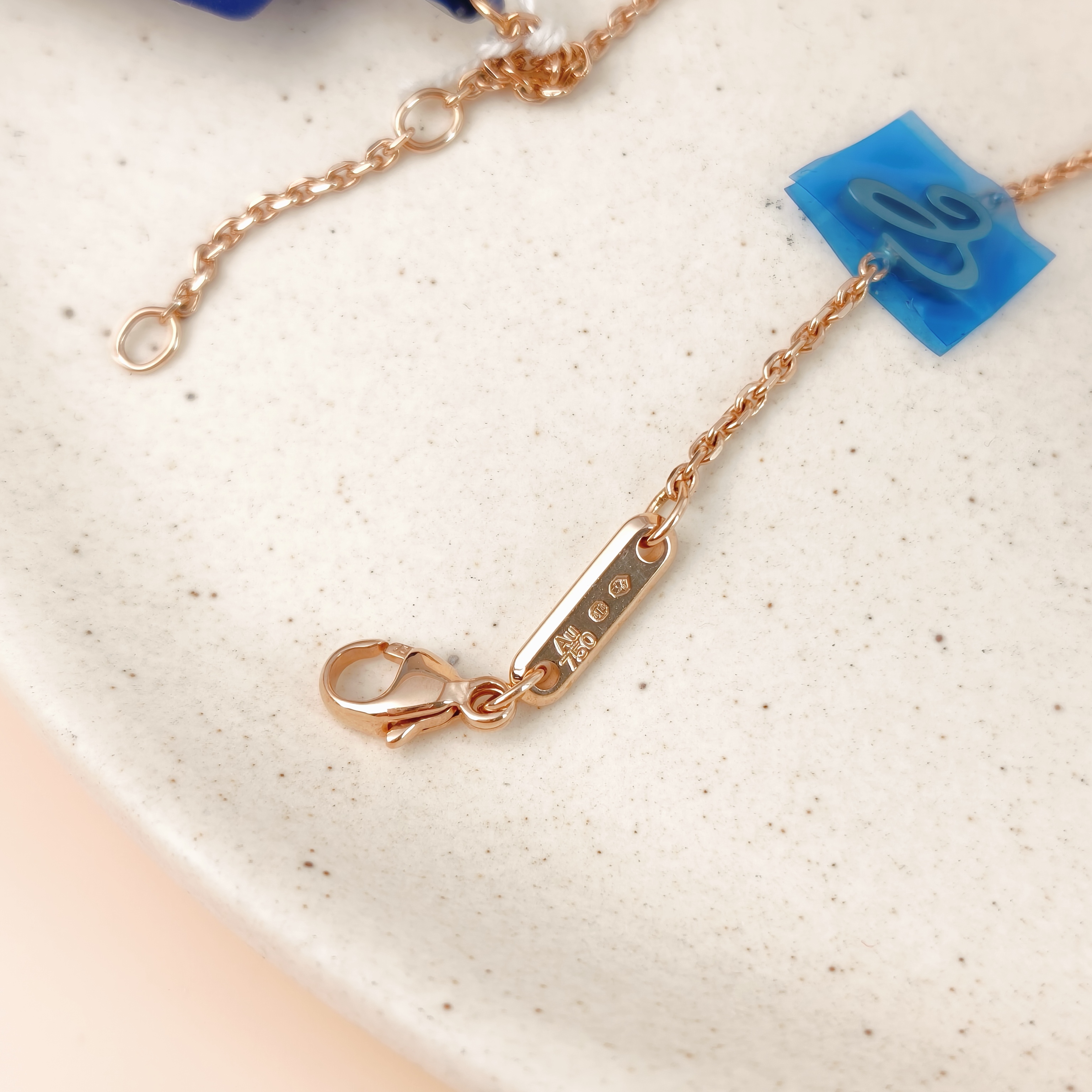 CHOPARD Necklace Happy Diamonds Icons Pavé Diamond Necklace Rose Gold Diamond18KR ose Gold One Size41cm — cover view 3 of 12