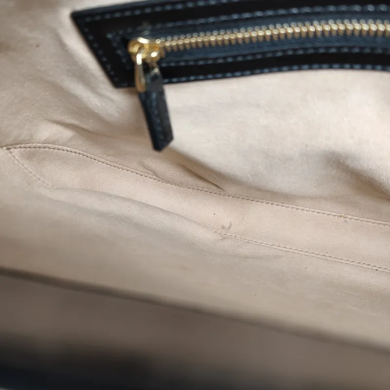 GUCCI Shoulder Bag Jackie 1961Collection Black Calfskin Large 36.5 × 4.5 × 24.5 cm — detail view 5 of 13