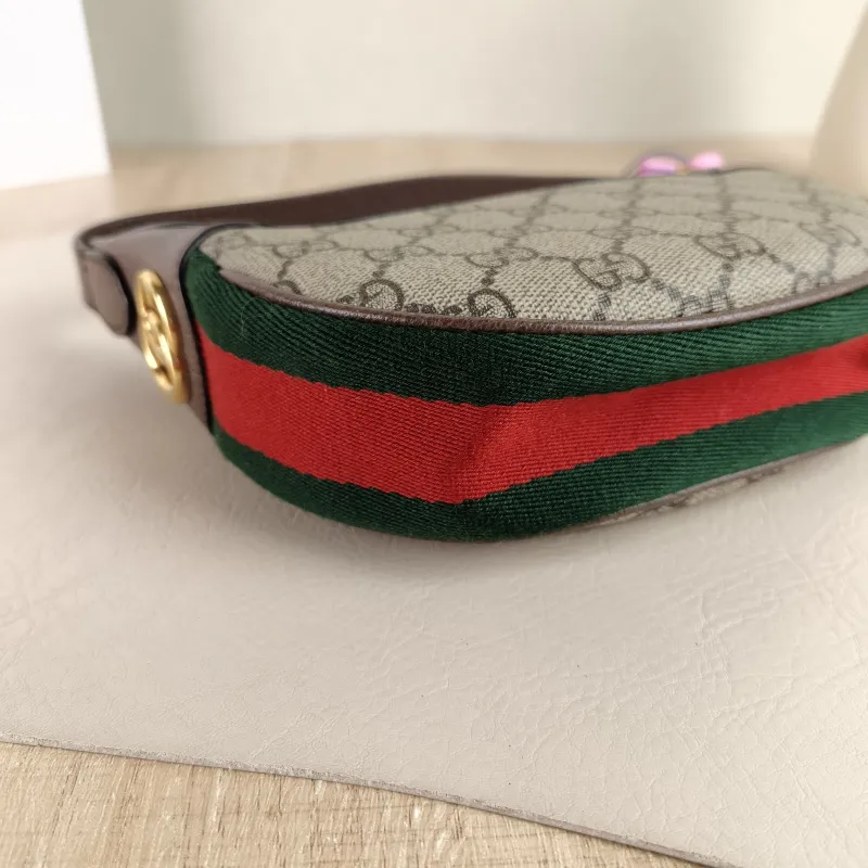 GUCCI Shoulder Bag Ophidia GG Monogram PVC Mini 20 × 5 × 15 cm — detail view 11 of 11
