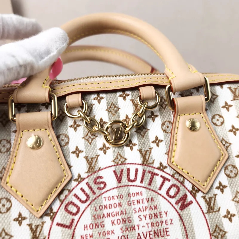Louis Vuitton Crossbody Bag Speedy20 LV Circle Canvas One Size 20.5 × 12 × 13.5 cm — detail view 5 of 13