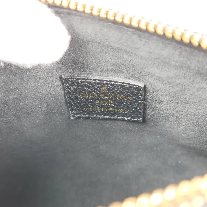 Louis Vuitton Crossbody Bag Speedy Nano Black Monogram Empreinte Embossed Calfskin nano 16 × 7.5 × 10 cm — detail view 4 of 9