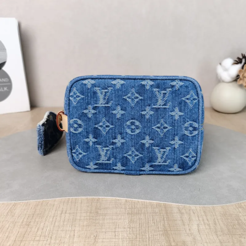 Louis Vuitton Top Handle Bag ALL IN BB Blue BB 16 × 12 × 18 cm — cover view 6 of 6