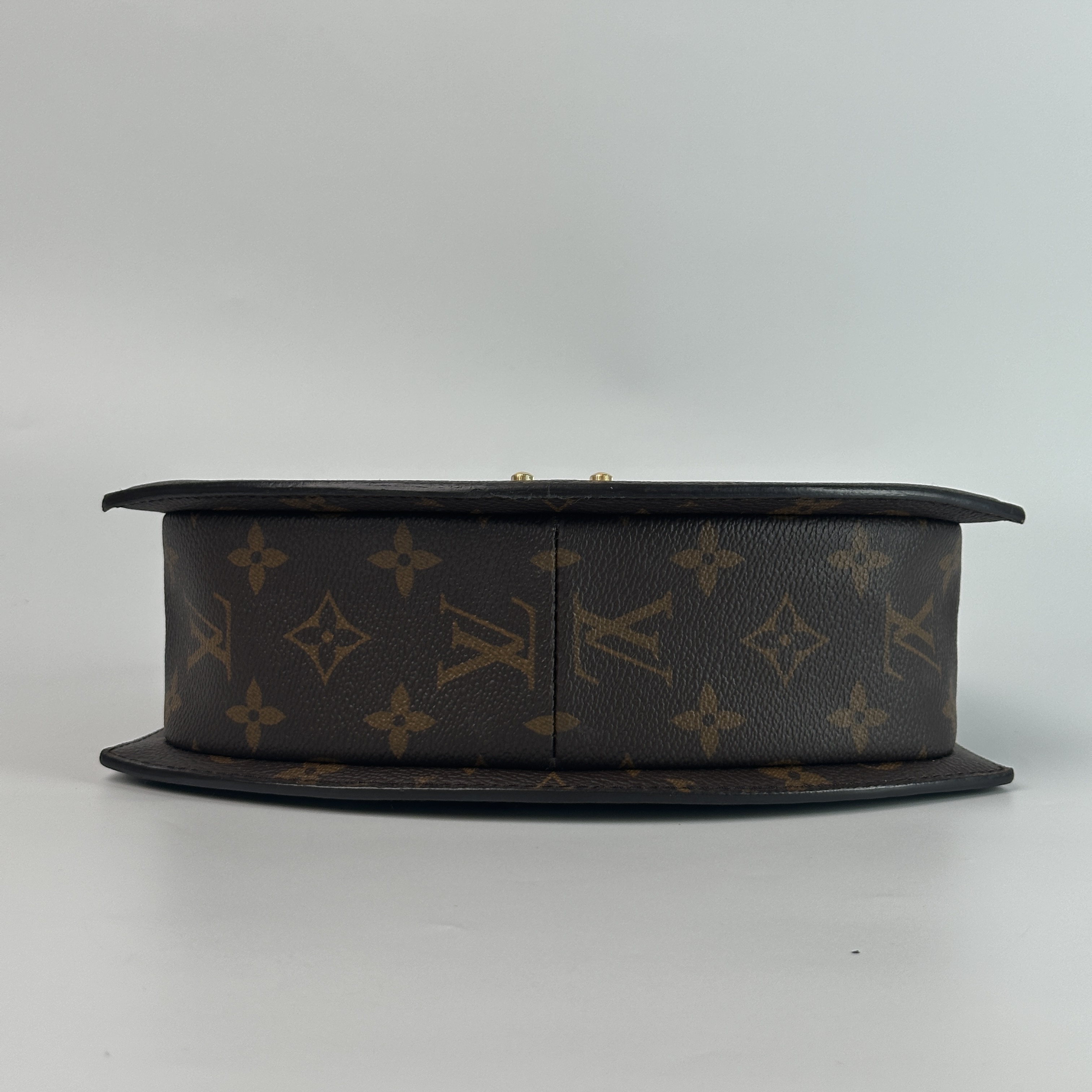 Louis Vuitton Crossbody Bag Brown PVC Medium — cover view 2 of 16