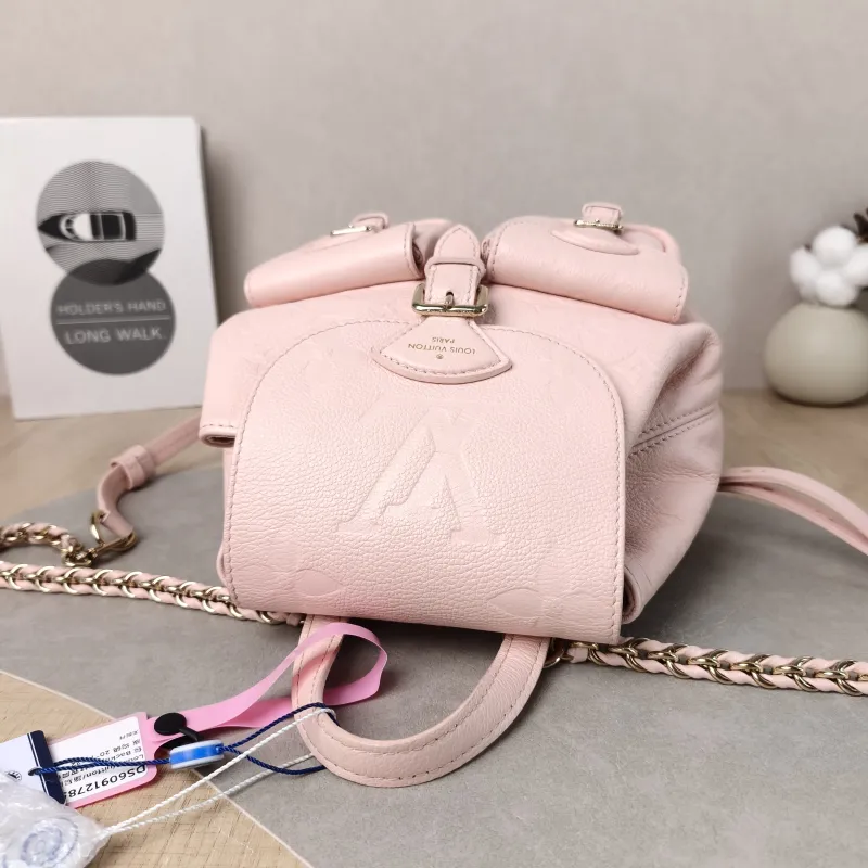Louis Vuitton Backpack Backup Backpack Pink Calfskin One Size 20 × 14 × 22 cm — detail view 9 of 14