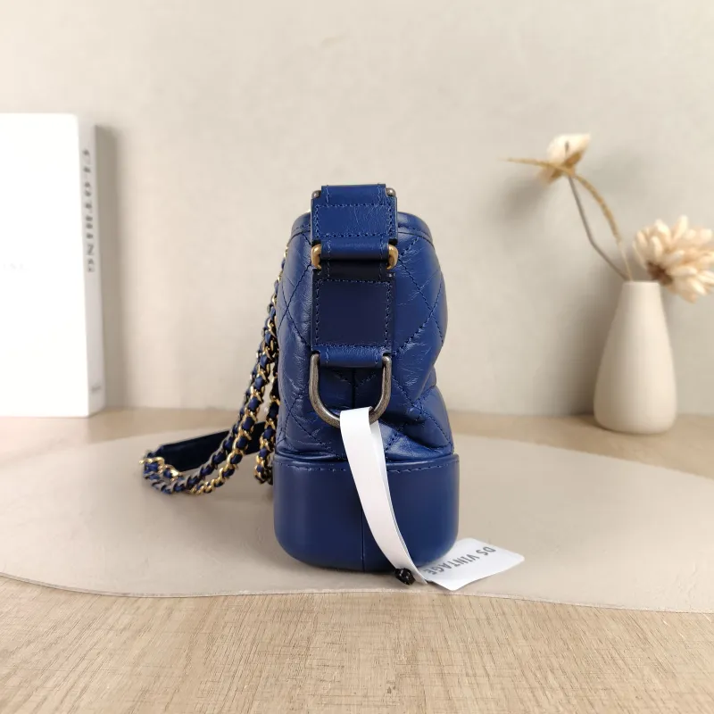 Chanel Crossbody Bag Gabrielle Gabrielle Bag Blue Calfskin Small20 × 8 × 15 cm — detail view 14 of 16