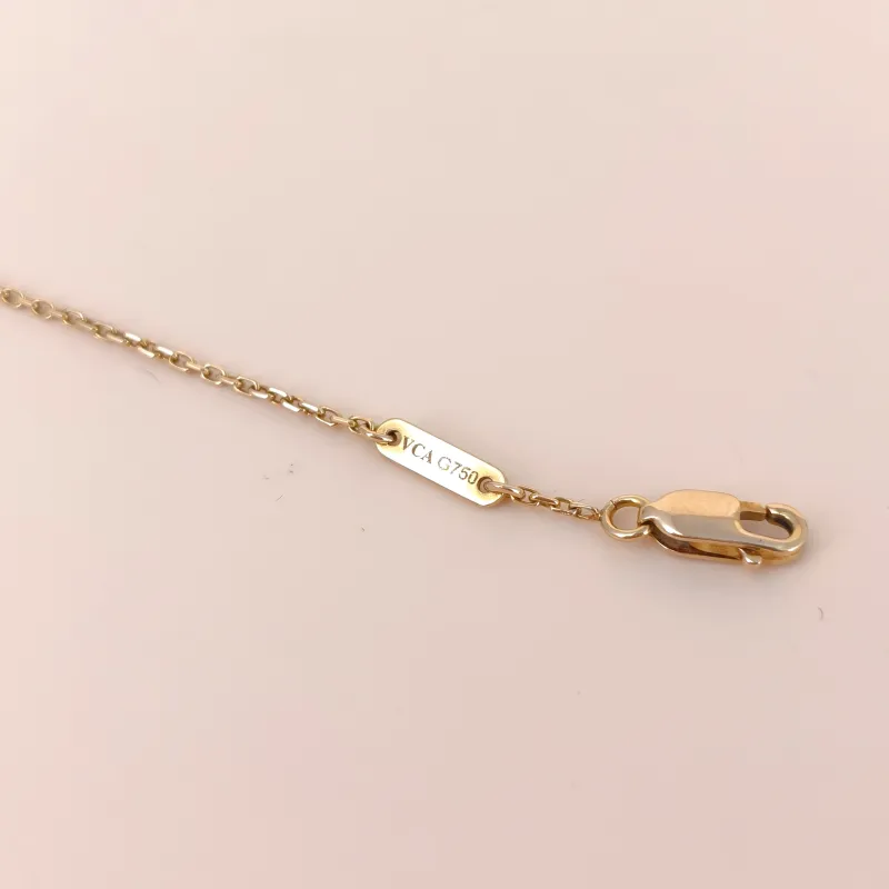 Van Cleef & Arpels Bracelet Sweet Hearts Bracelet 18KR ose Gold One Size 17.5 cm — cover view 4 of 9