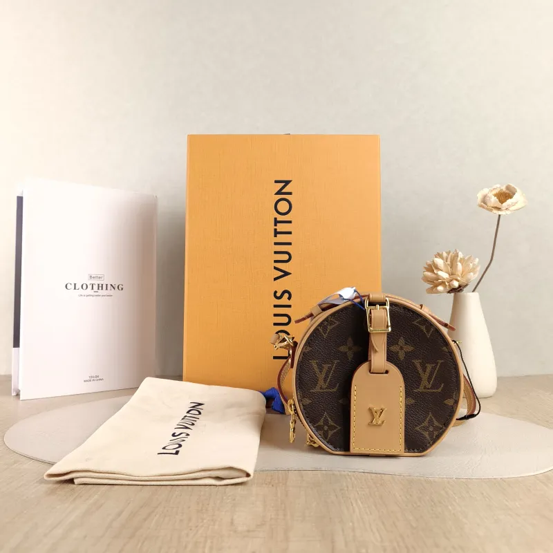 Louis Vuitton Crossbody Bag PETITE BOITE CHAPEAU Monogram PV Cmini17.5 × 7.5 × 16.5 cm — cover view 5 of 5