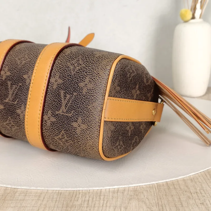 Louis Vuitton Crossbody Bag Keepall 25 Edition Brown PVC Medium25 × 11 × 15 cm — detail view 6 of 13