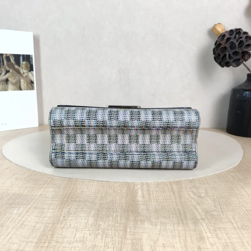 Louis Vuitton Crossbody Bag Twist Blue PVC Medium 23 × 9.5 × 17 cm — cover view 3 of 6
