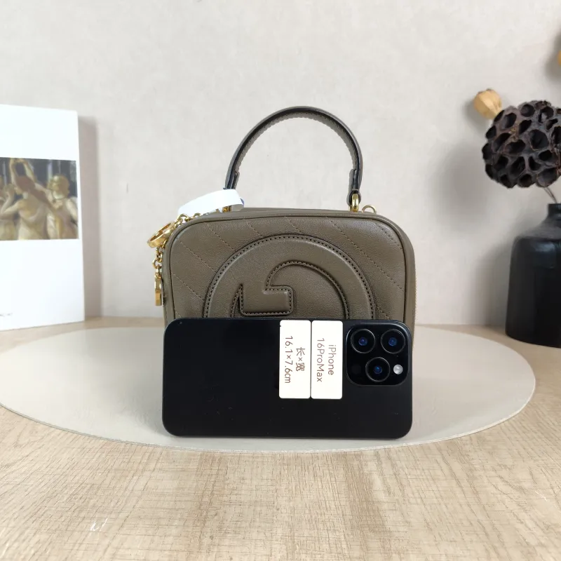 GUCCI Top Handle Bag Blondie Box Small17 × 9 × 15 cm — cover view 3 of 5