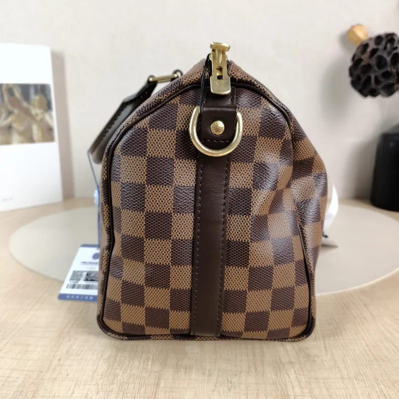 Louis Vuitton Top Handle Bag Speedy25 Shoulder Strap Edition- PVC Medium 25 × 15 × 19 cm — detail view 1 of 10