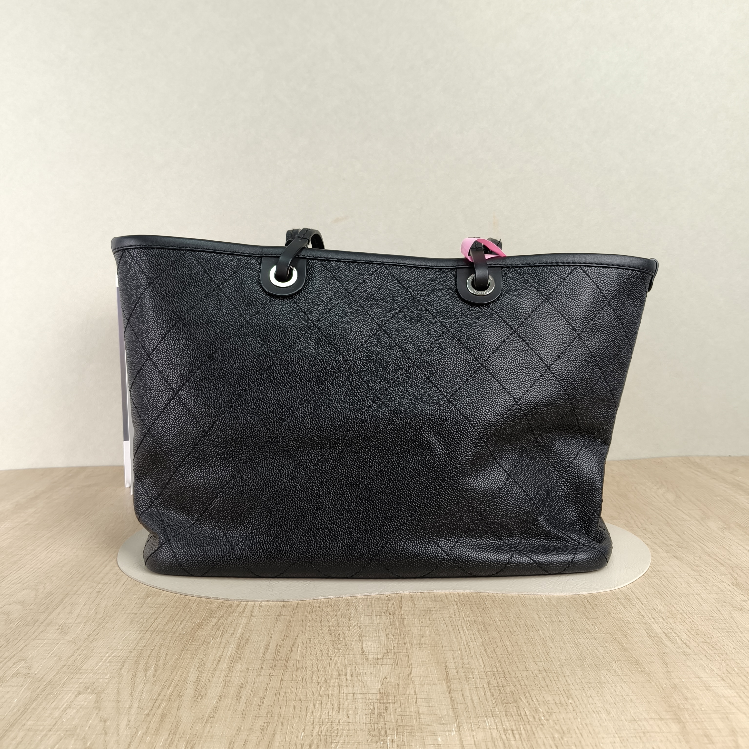 Chanel Shoulder Bag Tote Bag Black Calfskin One Size43 × 18 × 29 cm — cover view 2 of 4