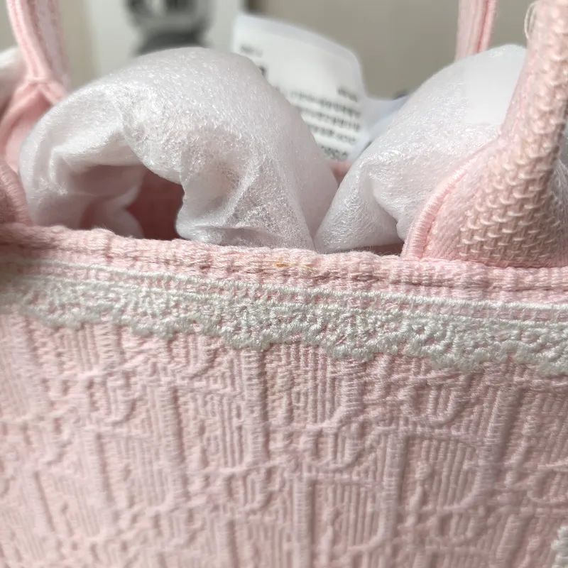 DIOR Shoulder Bag Book Tote Shoulder Strap Edition Pink Canvasmini20.5 × 7 × 16 cm — detail view 11 of 14