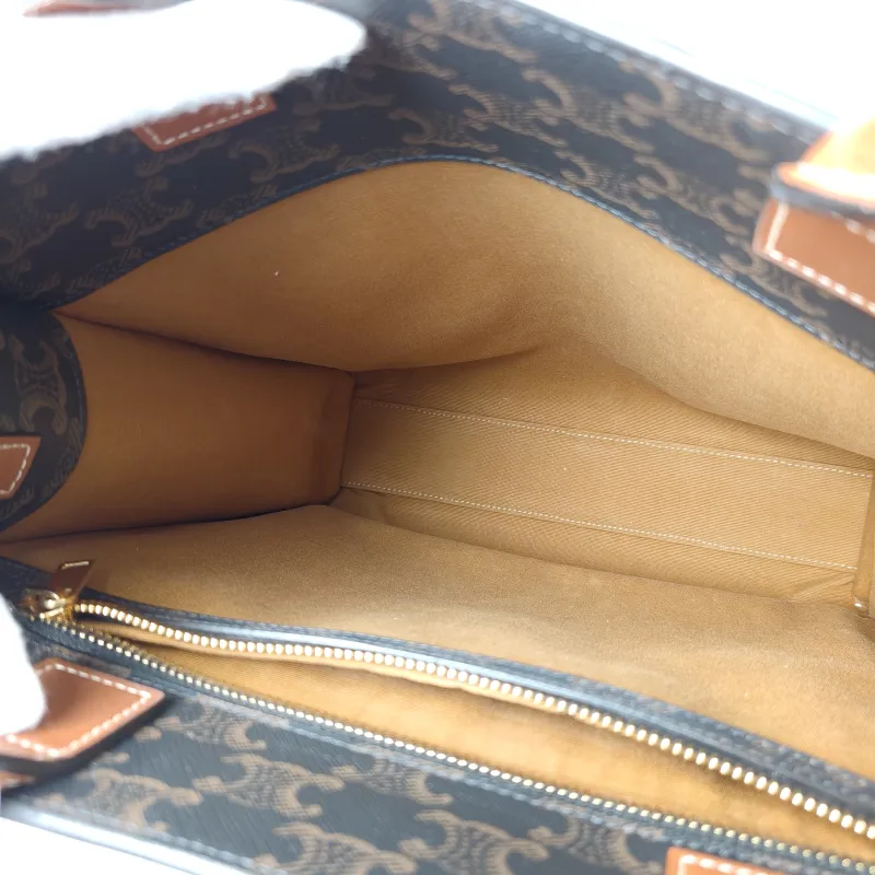 CELINE Crossbody Bag CABAS Monogram PVC Small 28.5 × 8 × 33 cm — detail view 9 of 12