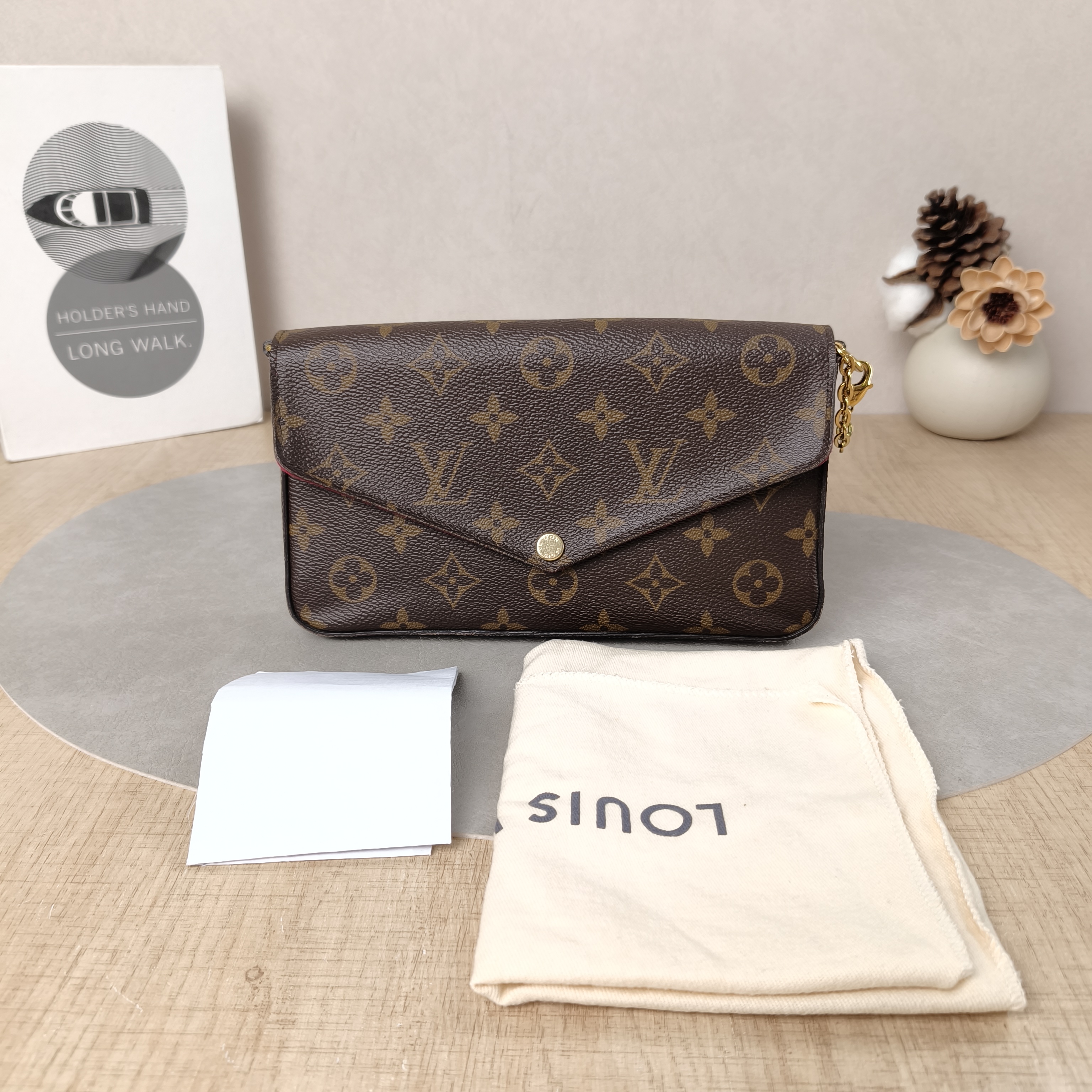 Louis Vuitton Crossbody Bag Pochette Félicie Monogram PVC Small21 × 3 × 12 cm — cover view 6 of 6