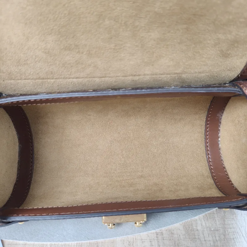 Louis Vuitton Crossbody Bag Papillon Trunk Monogram PVC Small19 × 9 × 9 cm — detail view 14 of 17