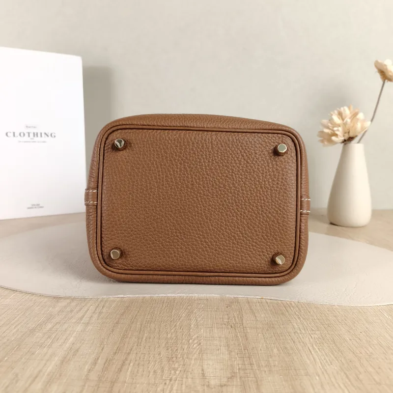 Hermès Top Handle Bag Picotin Lock 18 18 TC Calfskin Small 18 × 13 × 19 cm B — cover view 5 of 6