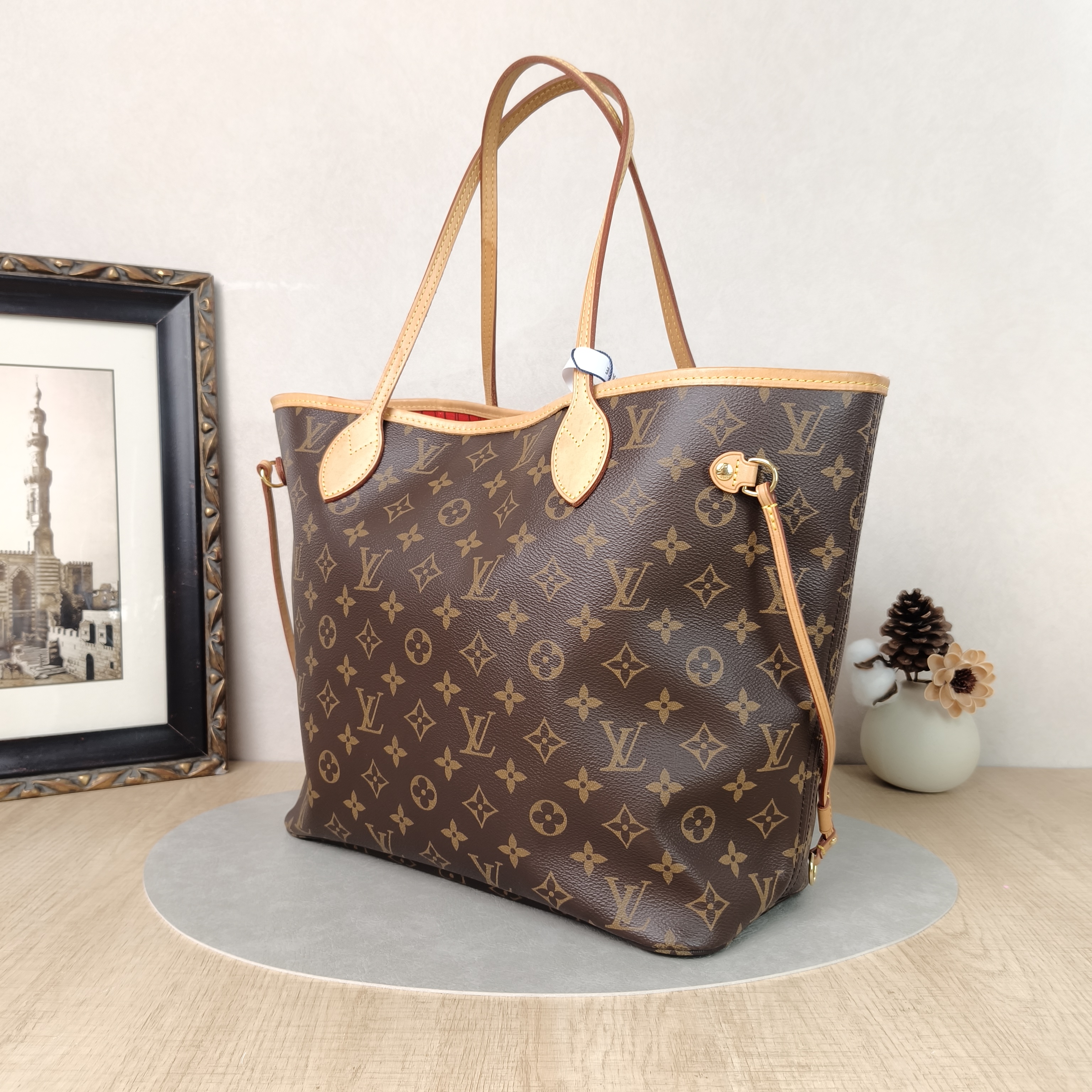 Louis Vuitton Shoulder Bag Neverfull Monogram PVC Medium31 × 14 × 28 cm — cover view 5 of 6