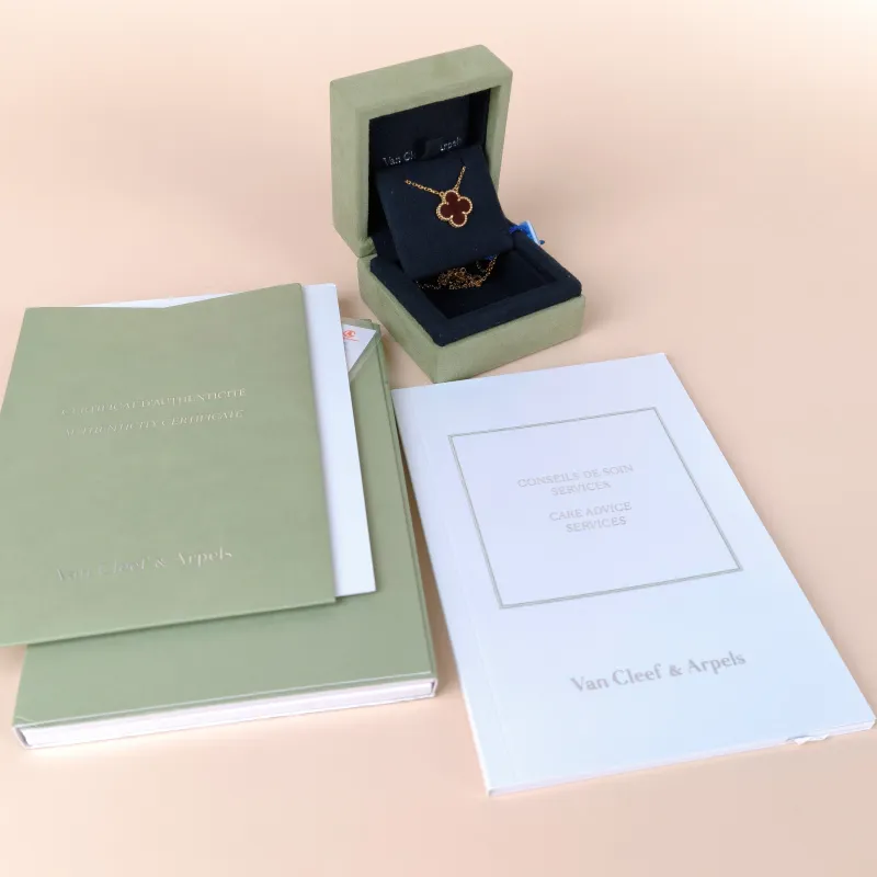 Van Cleef & Arpels Necklace Alhambra Alhambra Collection Necklace 18KY ellow Gold Vintage Small42cm — cover view 11 of 11