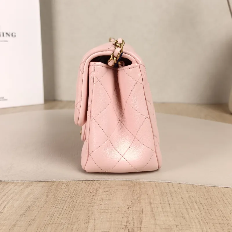 Chanel Crossbody Bag25b c Pink Lambskin mini18 × 7 × 13 cm — detail view 6 of 15