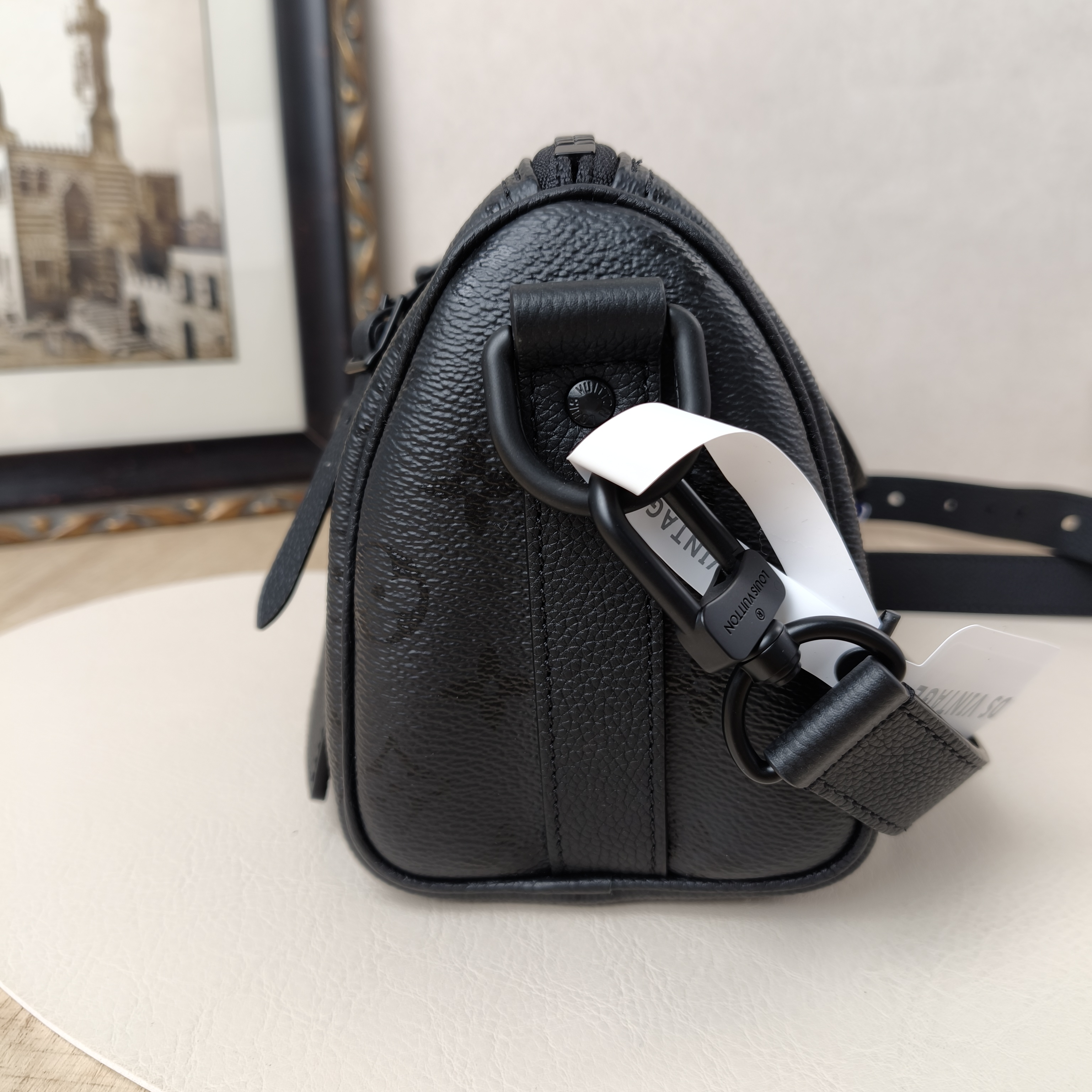 Louis Vuitton Crossbody Bag Keepall 25 PVC Medium25 × 11 × 15 cm — cover view 3 of 10