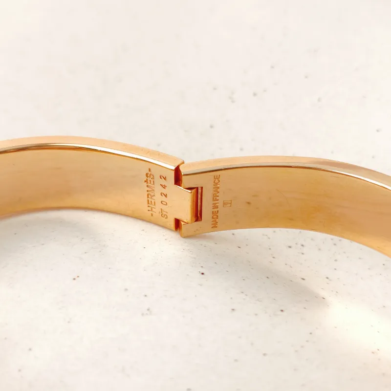 Hermès Bangle Clic HB angle White One Size 15.8cm — cover view 8 of 11