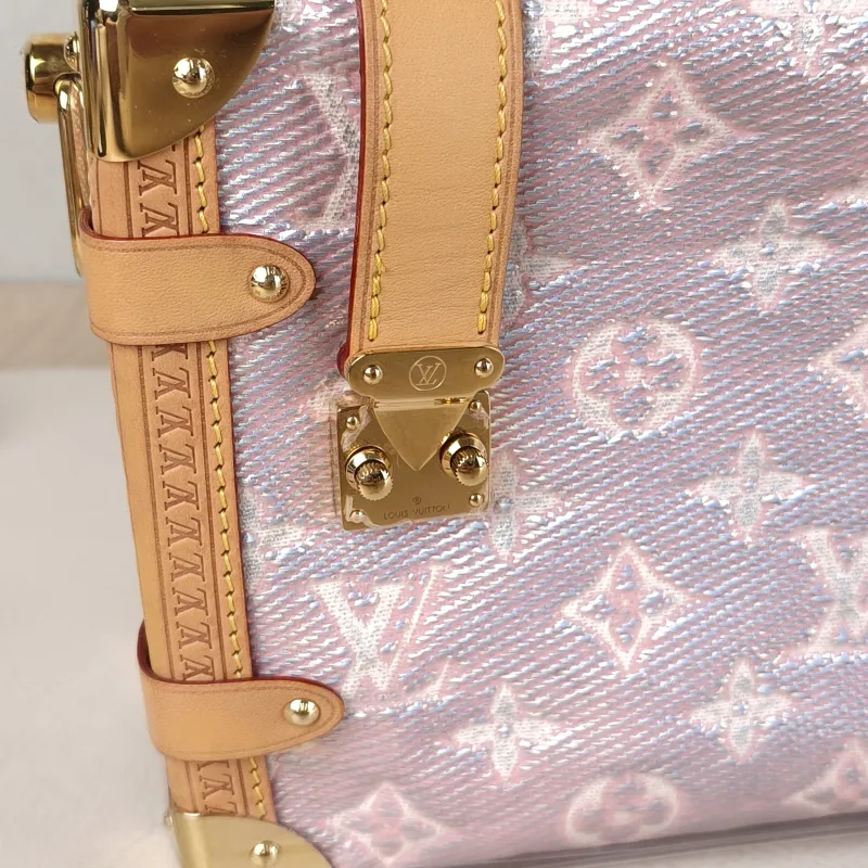 Louis Vuitton Crossbody Bag Side Trunk Box PVC Medium 23.5 × 8.5 × 16 cm — detail view 6 of 11