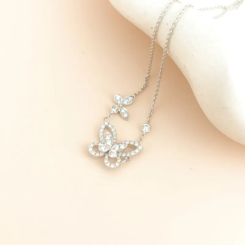GRAFF Necklace Collection Necklace Silver 18KW hite Gold 42cm — cover view 5 of 7