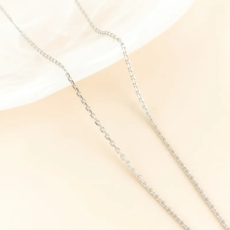 Van Cleef & Arpels Necklace Alhambra Alhambra Collection Pavé Diamond White Gold 18KW hite Gold Diamond Vintage Small 42cm — cover view 5 of 11