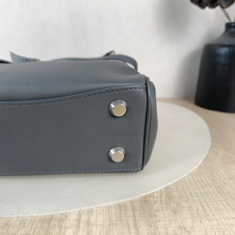BALENCIAGA Crossbody Bag RODEO Grey Calfskinmini23 × 10 × 17 cm — detail view 12 of 13