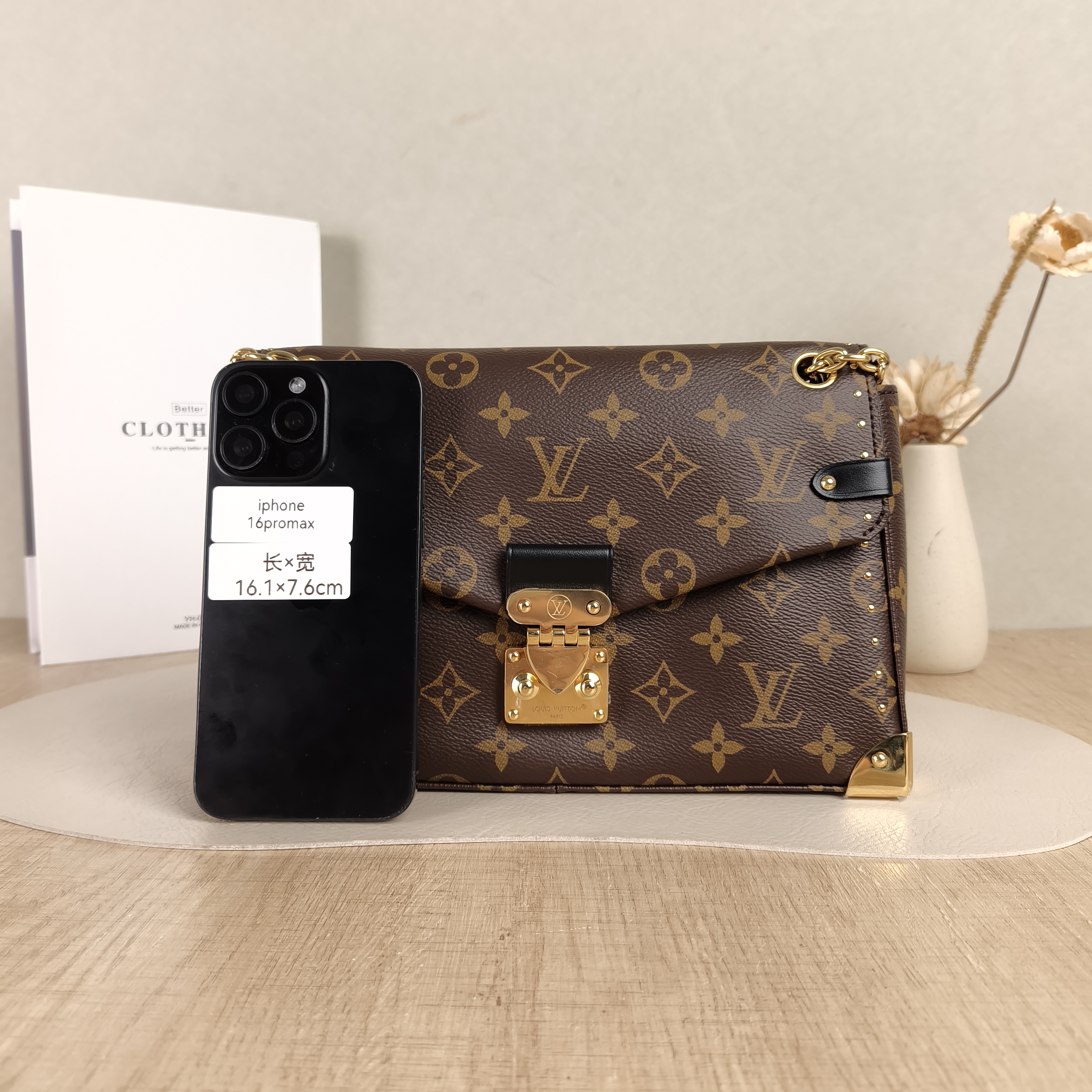 Louis Vuitton Shoulder Bag Trunkie Box Chain Bag Monogram PVC Large27 × 8 × 16 cm — cover view 3 of 5