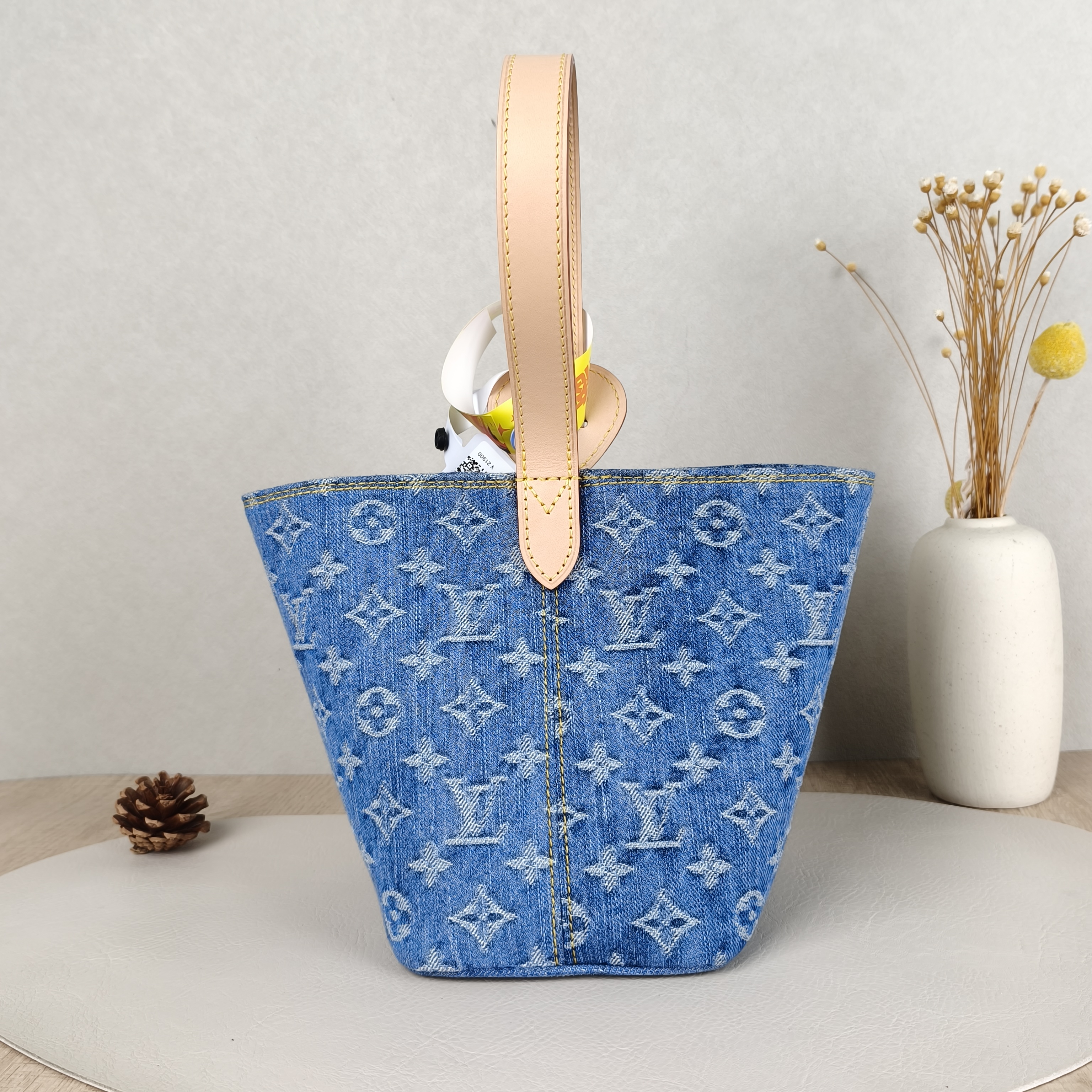 Louis Vuitton Top Handle Bag ALL IN BB Blue BB16 × 12 × 18 cm — cover view 2 of 6