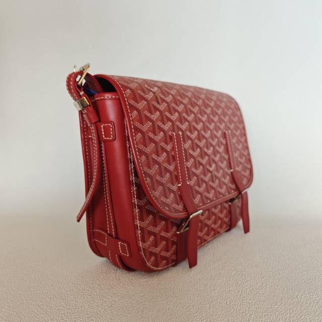 GOYARD Crossbody Bag Messenger Bag Crossbody Bag Red PVC 28.5 × 8 × 20 cm — cover view 4 of 4