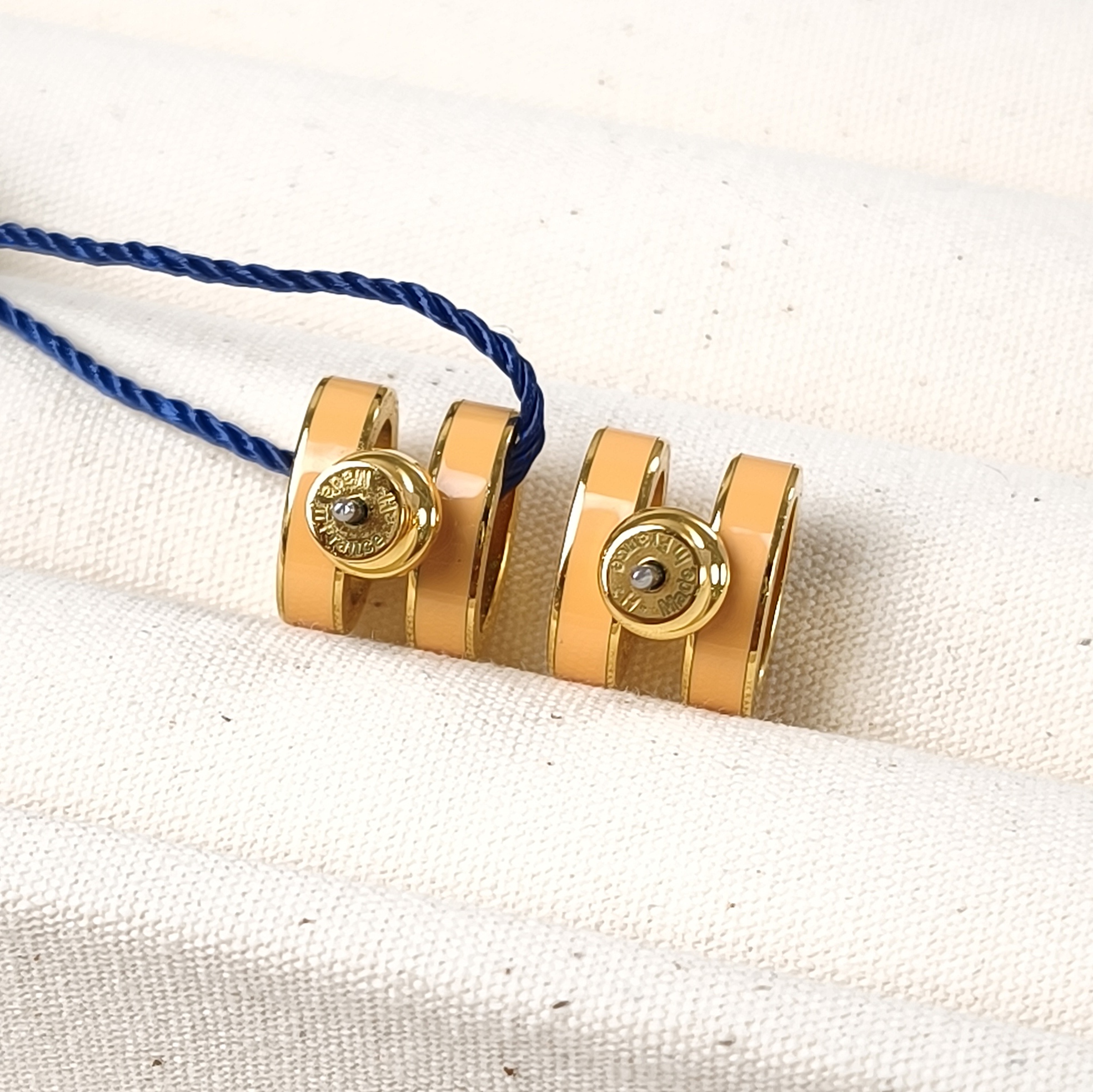 Hermès Earrings Pop HE arrings Yellow Large — cover view 3 of 8