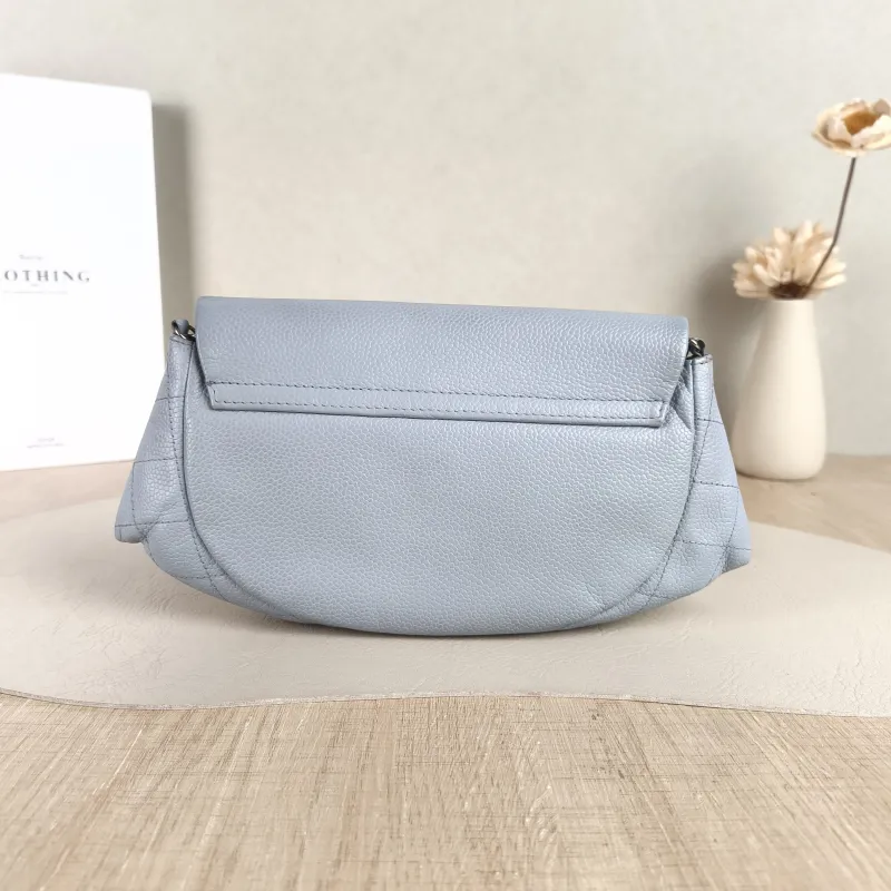Chanel Crossbody Bag Crossbody Bag Blue Calfskin 24 × 6 × 14 cm 18 — cover view 3 of 5