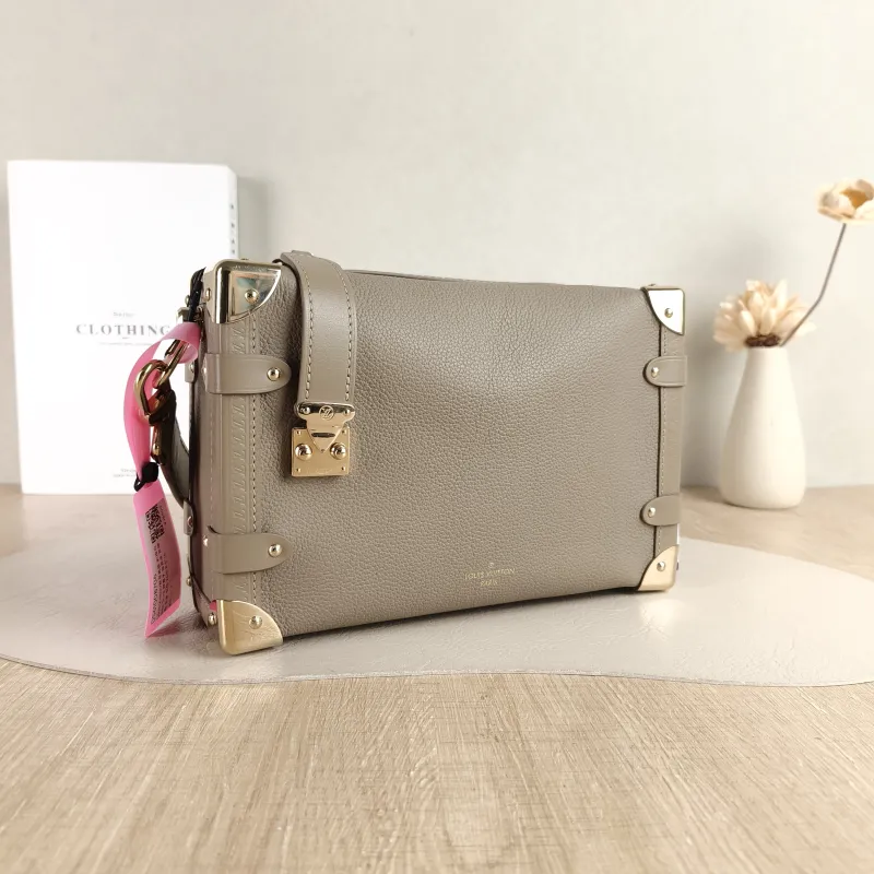 Louis Vuitton Crossbody Bag Side Trunk Box Calfskin Medium 23.5 × 8.5 × 16 cm — cover view 5 of 5